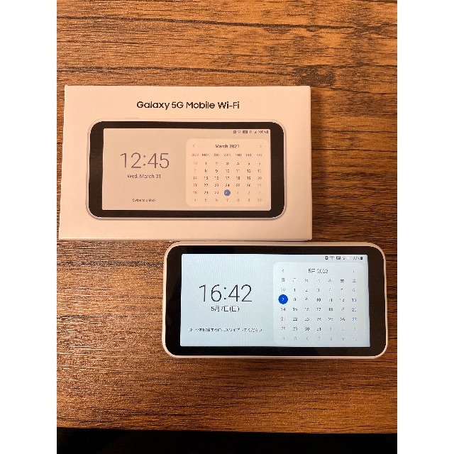 即日発送可（条件有）Galaxy 5G Mobile Wi-Fi SCR01