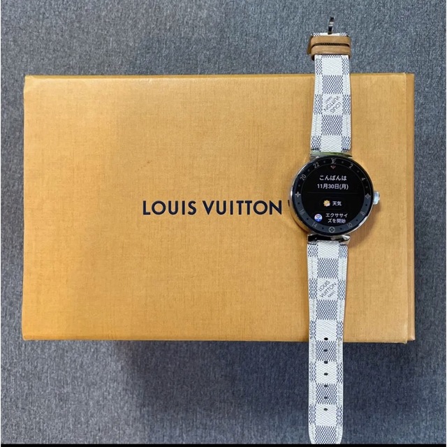 激安人気新品 VUITTON LOUIS V2 タンブールホライゾン ルイヴィトン 腕時計(デジタル)