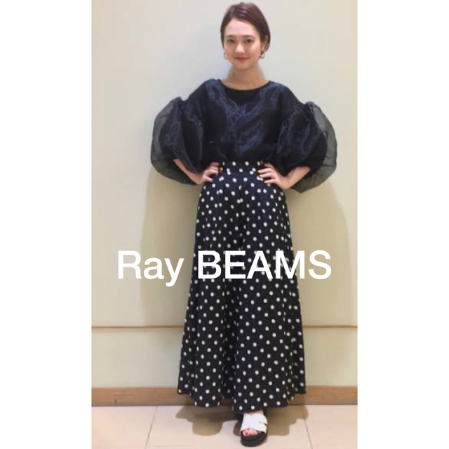 Ray BEAMS(レイビームス)の☆Ray BEAMS☆レイビームス　ドットロングスカーチョ　ガウチョ レディースのパンツ(カジュアルパンツ)の商品写真