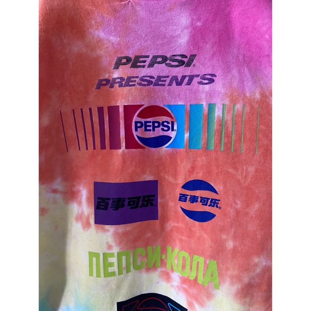 古着 ビンテージ タイダイ 染め PEPSI ペプシ 虹Tシャツ サイケデリック