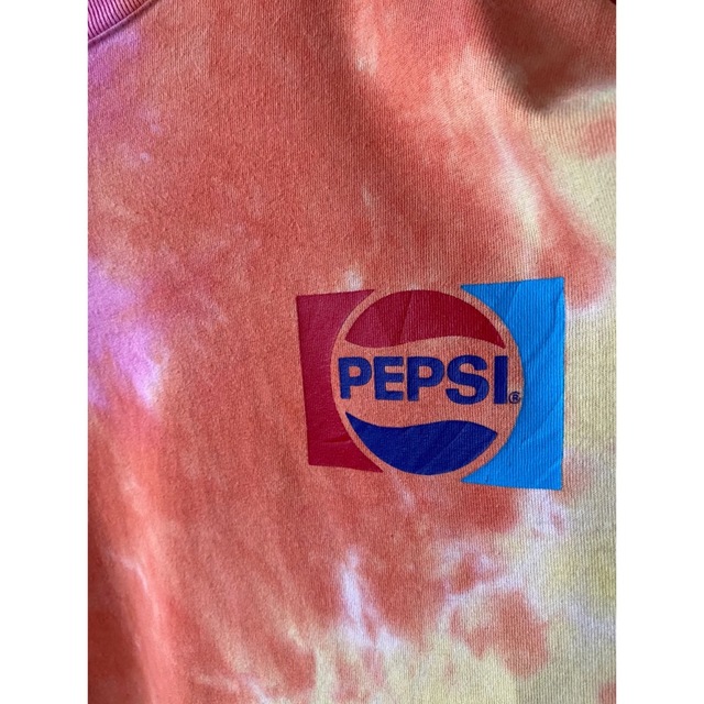 ビンテージ タイダイ 染め PEPSI ペプシ 虹Tシャツ サイケデリック