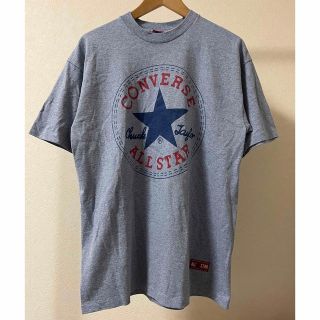 コンバース(CONVERSE)のコンバース CONVERSE Tシャツ チャックテイラー L 半袖 青USA製(Tシャツ/カットソー(半袖/袖なし))