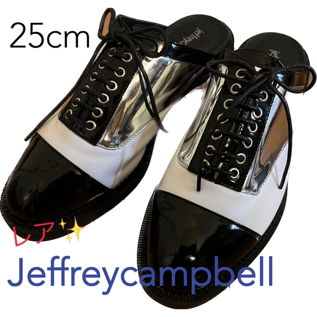 靴/シューズJeffreycampbell オックスフォード　サンダル　サボ　レースアップ