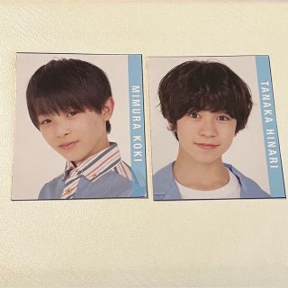 ジャニーズジュニア(ジャニーズJr.)のGo!Go!kids Myojo データカード(アイドルグッズ)