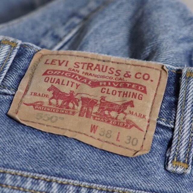 LEVI’S 550 リーバイス ワイドデニム デニム 38×30