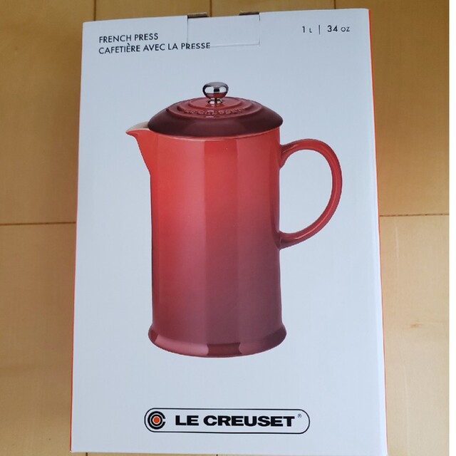 LE CREUSET(ルクルーゼ)の*新品未使用* ル･クルーゼ　コーヒーポット スマホ/家電/カメラの調理家電(コーヒーメーカー)の商品写真