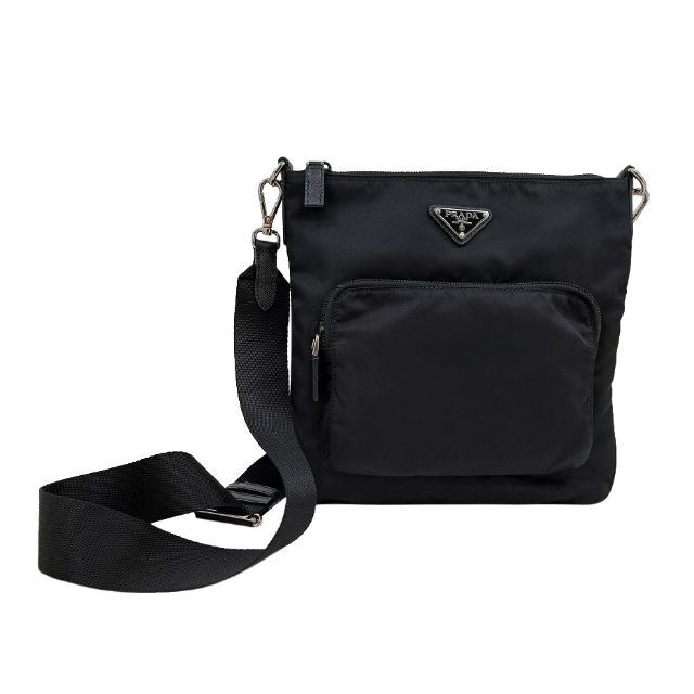 人気定番】 未使用品！PRADA【プラダ】1BH716 ナイロン 斜め掛け