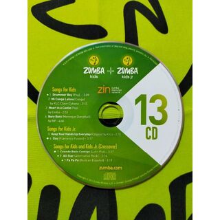 ZUMBA ズンバ KIDS 13 キッズ ジュニア CD & DVD