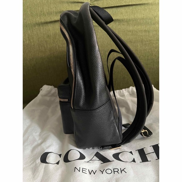 COACH コーチ F30550 リュック バックパック レディース レザー 黒