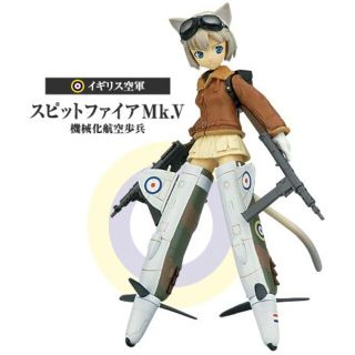 コナミ(KONAMI)のメカ娘 vol.3 コレクションフィギュア スピットファイアMk.V(その他)