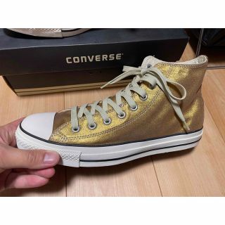 コンバース(CONVERSE)のコンバースオールスター　金　gold all star(スニーカー)