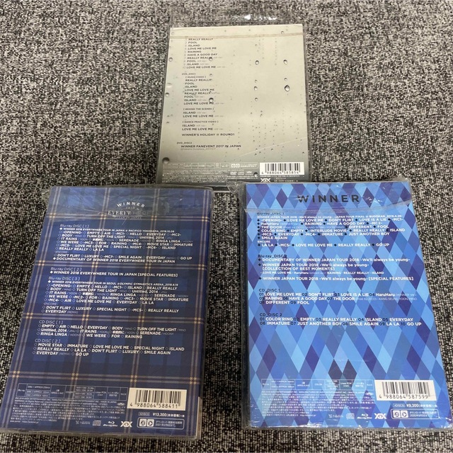 WINNER(ウィナー)のWIINNER JAPANTOUR 2018 Blu-ray CD おまけ付 エンタメ/ホビーのDVD/ブルーレイ(ミュージック)の商品写真