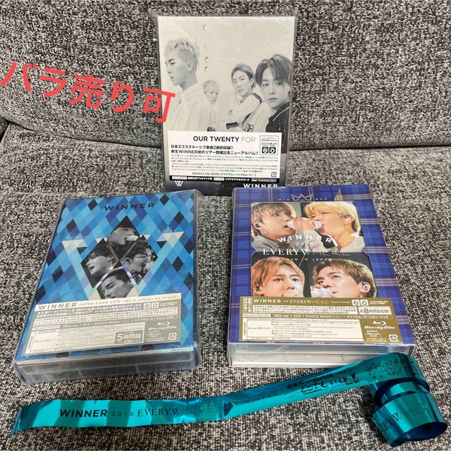 WINNER(ウィナー)のWIINNER JAPANTOUR 2018 Blu-ray CD おまけ付 エンタメ/ホビーのDVD/ブルーレイ(ミュージック)の商品写真