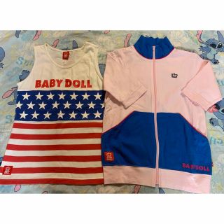 ベビードール(BABYDOLL)のまとめ売り２着 ベビードール トップス タンクトップ(Tシャツ/カットソー)