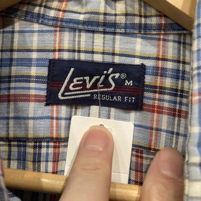 Levi's(リーバイス)のアメリカ古着 80s リーバイス Levis 長袖シャツ チェックシャツ メンズのトップス(シャツ)の商品写真