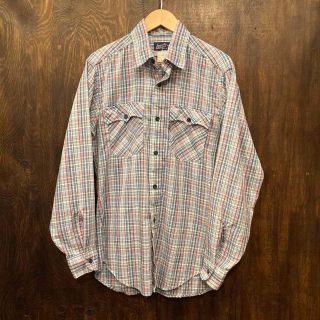 リーバイス(Levi's)のアメリカ古着 80s リーバイス Levis 長袖シャツ チェックシャツ(シャツ)