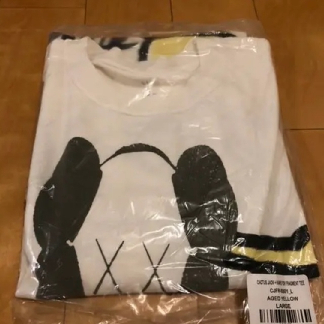 cactus jack kaws fragment Tee L 新品