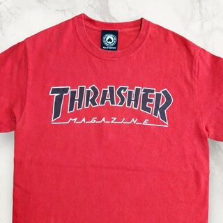 HPG THRASHER 90s 00s  赤 スラッシャー　スペードタグ T(Tシャツ/カットソー(半袖/袖なし))