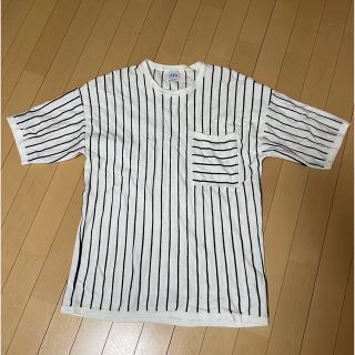 ザラ(ZARA)のZARA 半袖　ボーダー　L(Tシャツ/カットソー(半袖/袖なし))