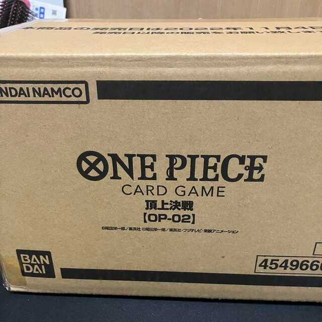 ワンピースカード　ONE PIECE  頂上決戦 1カートン  新品未開封