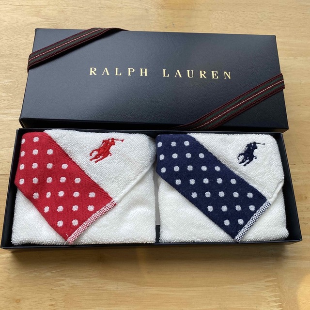 NOAH様専用　RALPH LAUREN ミニタオル レディースのファッション小物(ハンカチ)の商品写真