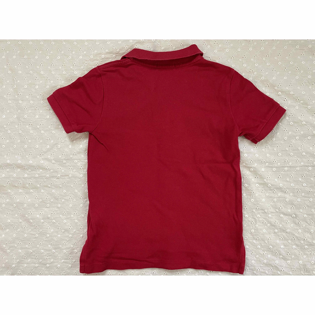 ラルフローレン　半袖ポロシャツ　赤　4t 110㎝