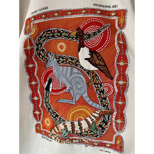 古着 ビンテージ 新品 70s 80s 蛇 トカゲ アニマル Tシャツ 美品