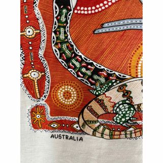 古着 ビンテージ 新品 70s 80s 蛇 トカゲ アニマル Tシャツ 美品の通販