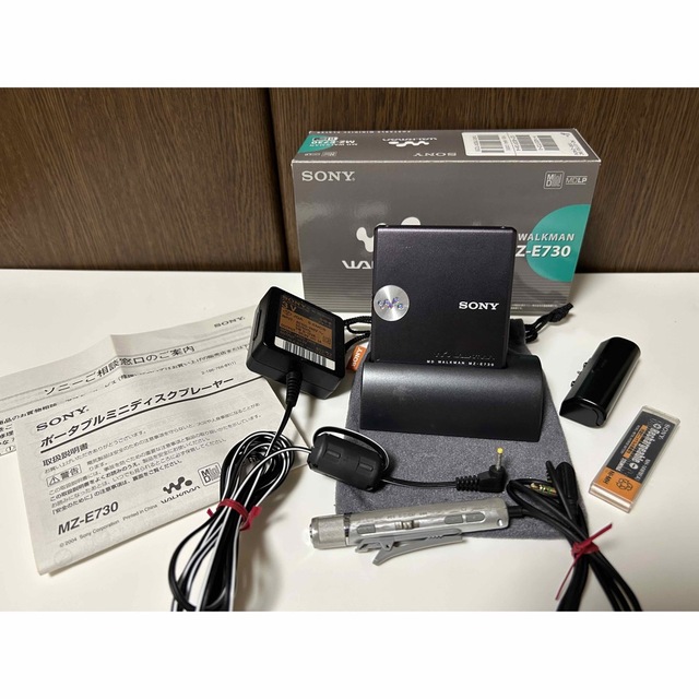 SONY - SONY ポータブルMDプレーヤー MZ-E730(B)の通販 by ゆーき's