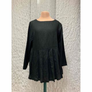 ネストローブ(nest Robe)の黒ブラウス前後2way / ネストローブ(シャツ/ブラウス(長袖/七分))