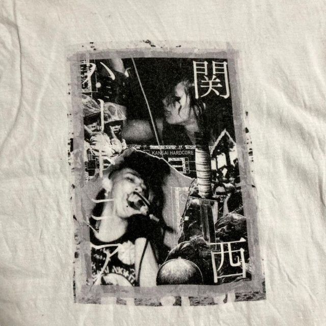 HOQ Hanes 90s 00s 関西　ハードコア　メタル　ロック　バンド T メンズのトップス(Tシャツ/カットソー(半袖/袖なし))の商品写真