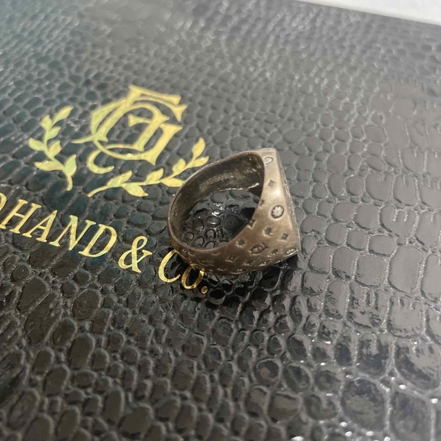 販売最安値 gladhand family crest ring silver | palmsmg.org