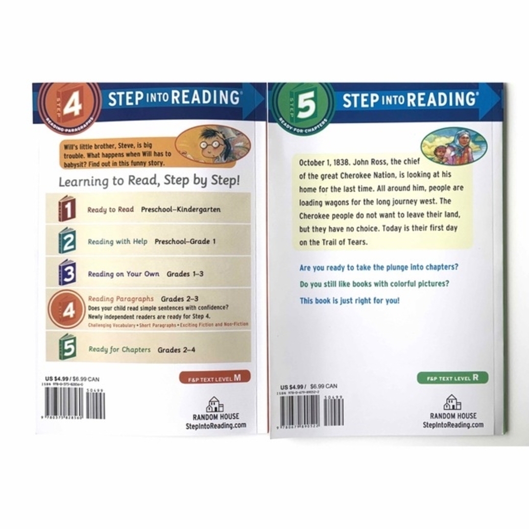 Step Into Reading Step 4-5　絵本38冊　全冊音源付