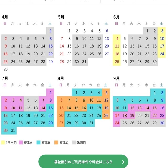 東京サマーランド　春秋限定　株主ご招待券8枚 チケットの施設利用券(プール)の商品写真