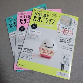 ベネッセ(Benesse)の【３冊セット】パパと読むたまごクラブvol.9,10,11(結婚/出産/子育て)