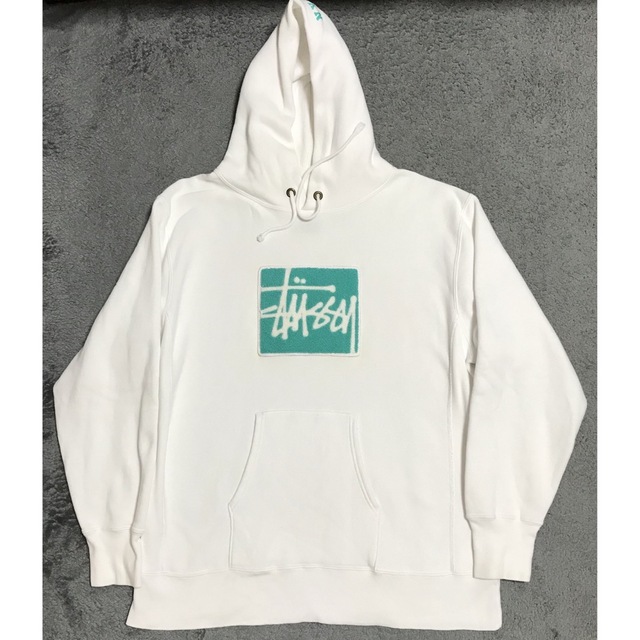 stussy champion コラボパーカー