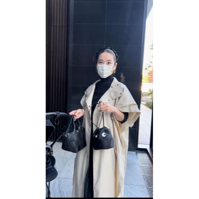 韓国デザイン♡　おめめ デザイン 巾着 バッグ　収納　ケース　SNS　流行り レディースのファッション小物(ポーチ)の商品写真