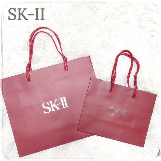 エスケーツー(SK-II)のSK-II　エスケーツー　ショッパー　２枚セット　プレゼント　贈り物　送料無料(ショップ袋)