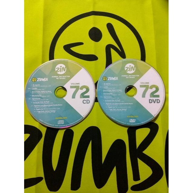 Zumba(ズンバ)のZUMBA　ズンバ　ZIN71 ～ ZIN80　 CD ＆ DVD 20枚セット エンタメ/ホビーのDVD/ブルーレイ(スポーツ/フィットネス)の商品写真