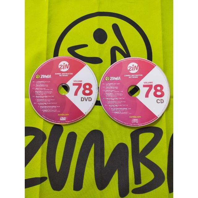 Zumba(ズンバ)のZUMBA　ズンバ　ZIN71 ～ ZIN80　 CD ＆ DVD 20枚セット エンタメ/ホビーのDVD/ブルーレイ(スポーツ/フィットネス)の商品写真