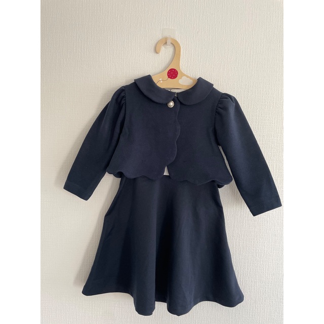 ZARA KIDS(ザラキッズ)のZARA ザラ　キッズ　オケージョン　ワンピース　ボレロ　116 キッズ/ベビー/マタニティのキッズ服女の子用(90cm~)(ドレス/フォーマル)の商品写真