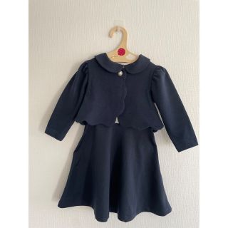 ザラキッズ(ZARA KIDS)のZARA ザラ　キッズ　オケージョン　ワンピース　ボレロ　116(ドレス/フォーマル)