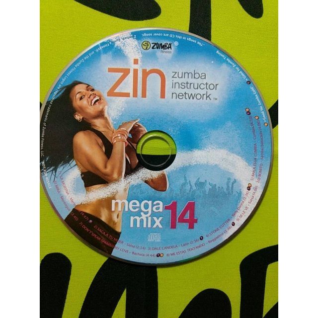 ズンバ ZUMBA CD megamix 61 佳く 非売品 ズンバ ZUMBA CD megamix 61 佳く 非売品