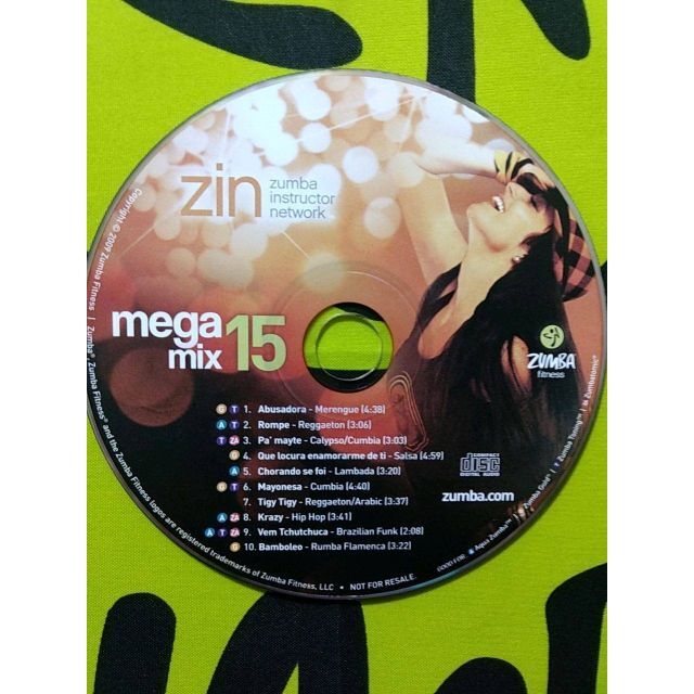 ZUMBA　ズンバ　MEGAMIX7　CD　インストラクター専用　希少