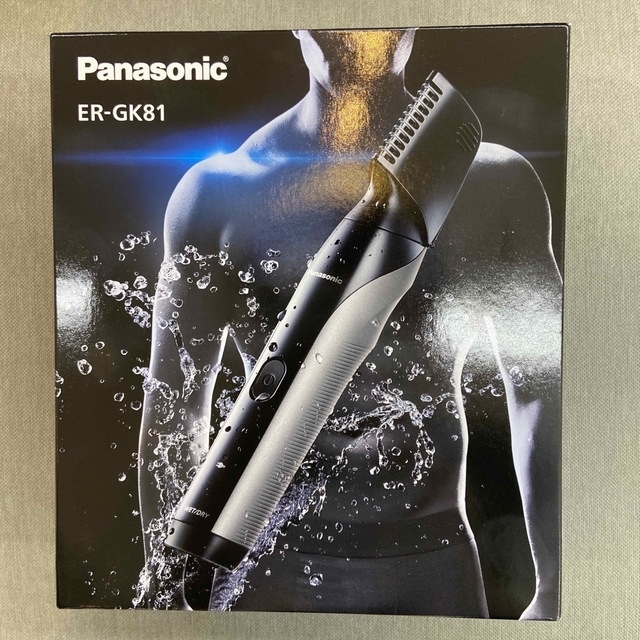 【新品、未使用品】Panasonic ボディトリマー ER-GK81-S