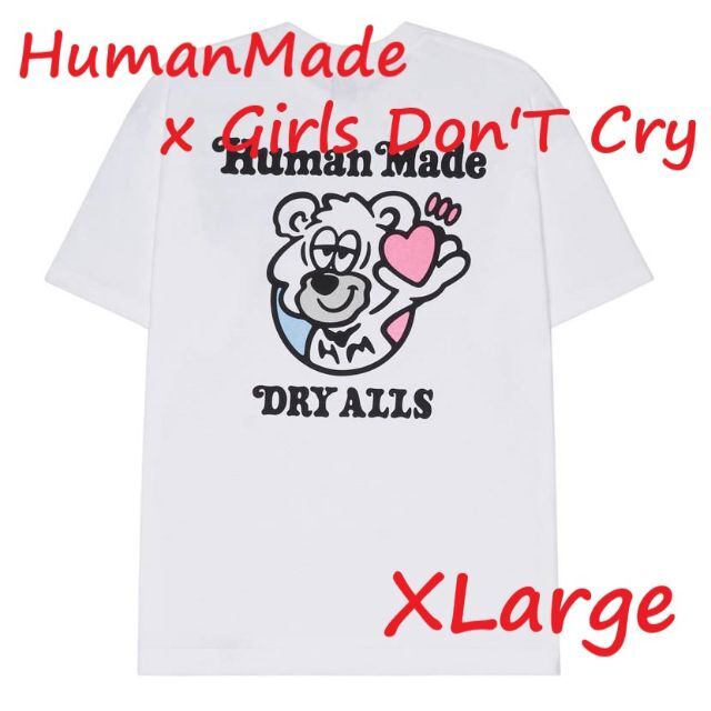 新品★正規品★Human Made ガールズドントクライ Tee