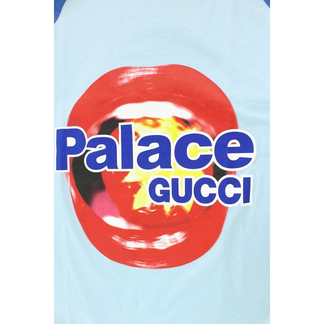 グッチ ×パレス Palace  720353 XJE1D コットンジェレシーTシャツ メンズ XS