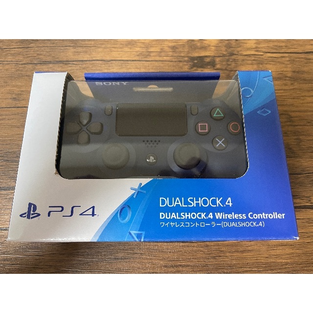 SONY(ソニー)のDUALSHOCK4 ワイヤレスコントローラー(ミッドナイトブルー) エンタメ/ホビーのゲームソフト/ゲーム機本体(家庭用ゲーム機本体)の商品写真