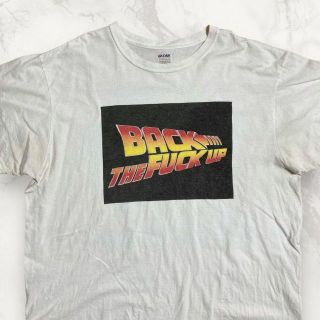 HOC 90s 00s  白 バックトゥザフーチャー　映画　ムービー Tシャツ(Tシャツ/カットソー(半袖/袖なし))