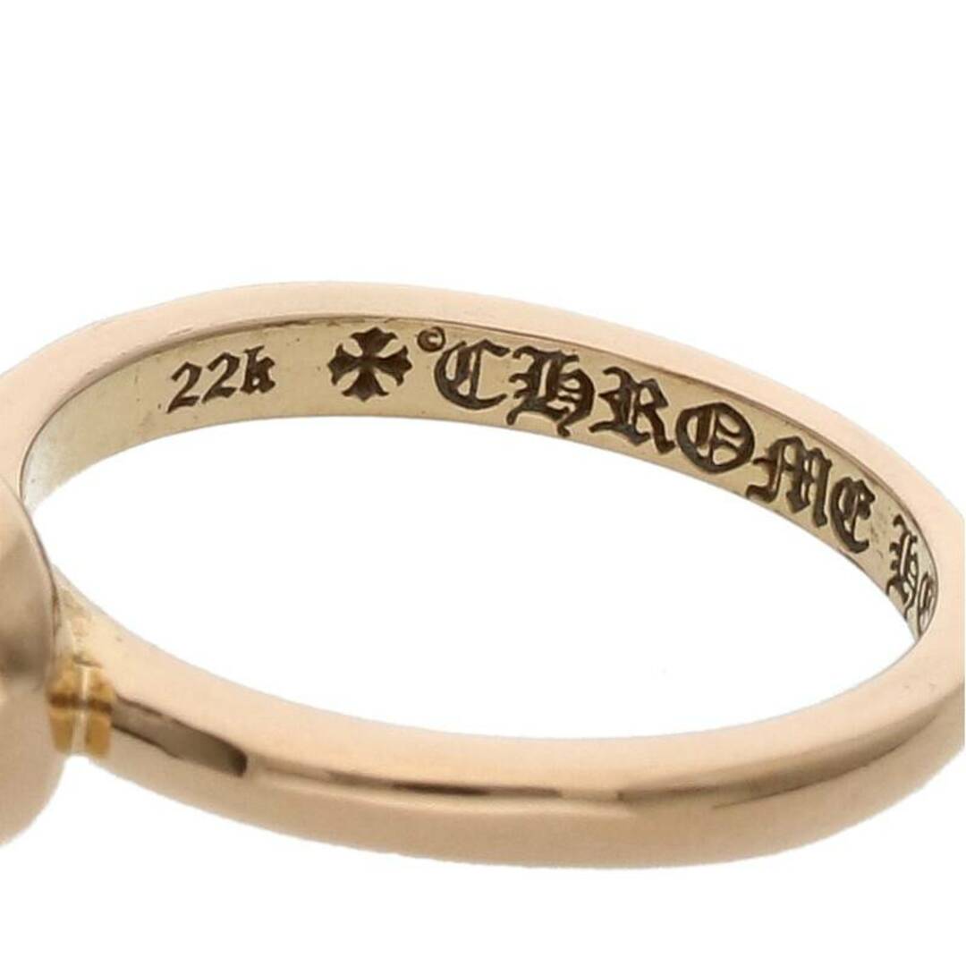 Chrome Hearts(クロムハーツ)のクロムハーツ  22k BBLGM ALPHABET LETTER C/バブルガムアルファベット イエローゴールドリング  メンズ 4号 メンズのアクセサリー(リング(指輪))の商品写真